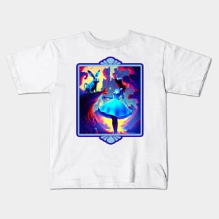 Alice in the Rabbitverse Kids T-Shirt